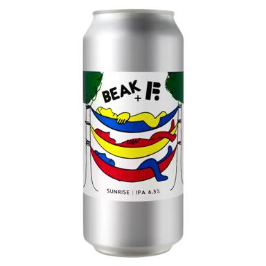 Sunrise beer artwork
