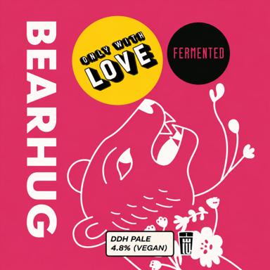 Bearhug beer artwork
