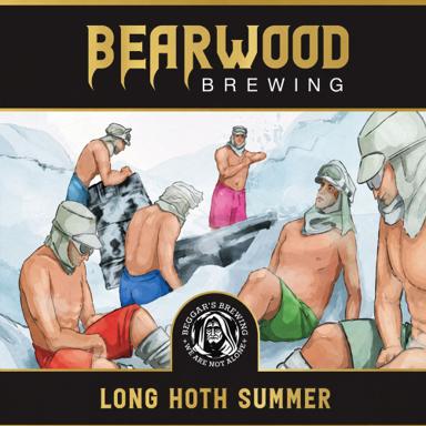 Long Hoth Summer beer artwork