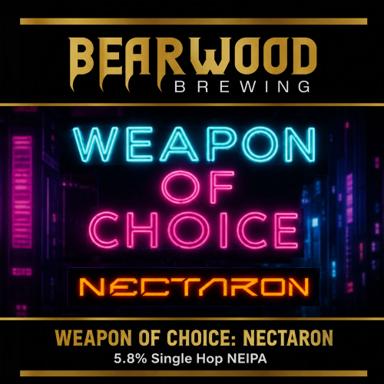 Weapon of Choice: Nectaron beer artwork