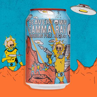 Gamma Ray beer artwork