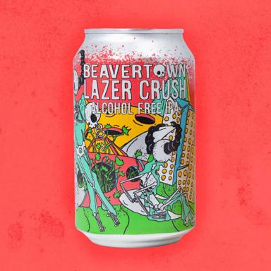 Lazer Crush beer artwork