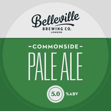 Commonside Pale Ale beer artwork