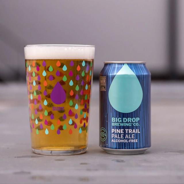 Pine Trail Pale Ale beer artwork