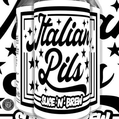 Italian Pils beer artwork