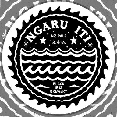 Ngaru Iti beer artwork