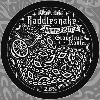 Raddlesnake Grapefruit beer artwork