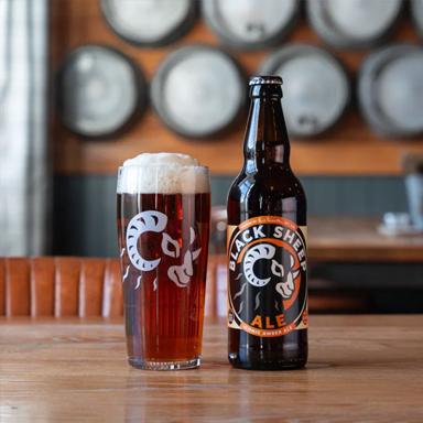Black Sheep Ale beer artwork
