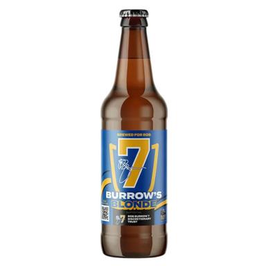 Burrow's Blonde beer artwork