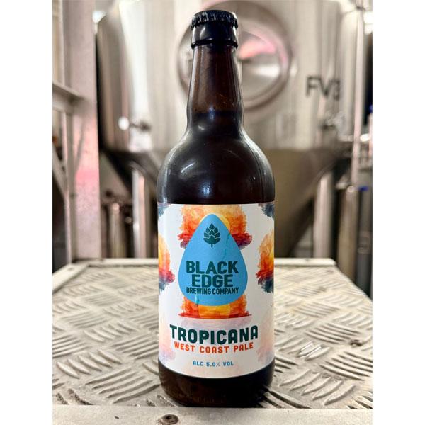 Tropicana beer artwork