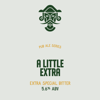 A Little Extra beer artwork