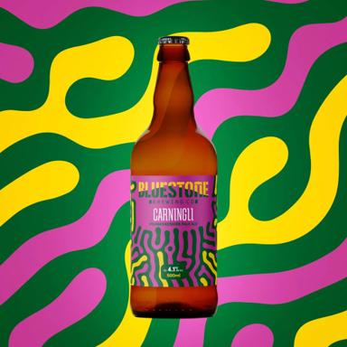 Carningli beer artwork