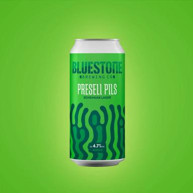 Preseli Pils beer artwork