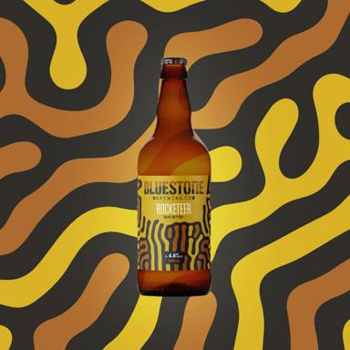 Rocketeer beer artwork