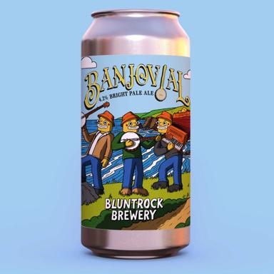 Banjovial beer artwork