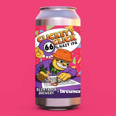 Clickety Click beer artwork