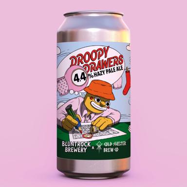 Droopy Drawers beer artwork