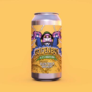 Golden Boy beer artwork