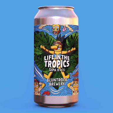 Life In The Tropics beer artwork