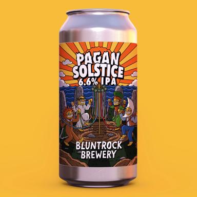 Pagan Solstice beer artwork