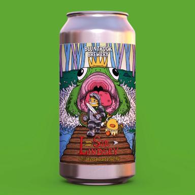Sir Lindsey & The Frog King beer artwork