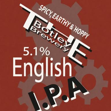 English IPA beer artwork