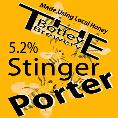 Stinger Porter beer artwork