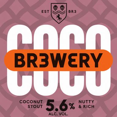 BR3WERY Coco beer artwork
