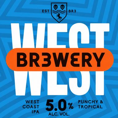 BR3WERY West beer artwork
