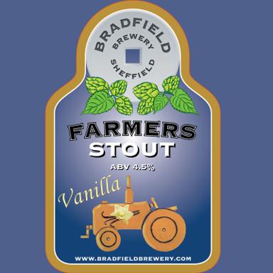 Farmers Vanilla Stout beer artwork