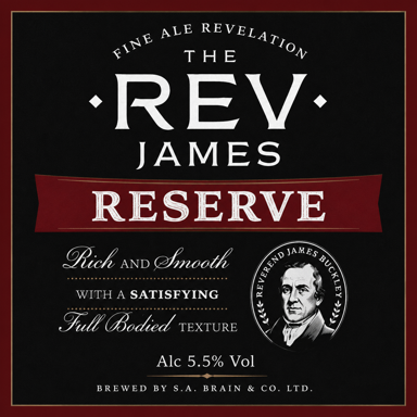 Rev Reserve beer artwork