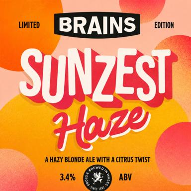 Sunzest Haze beer artwork