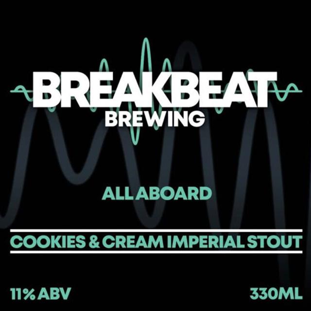 All Aboard beer artwork