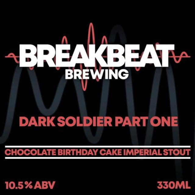 Dark Soldier Part One beer artwork