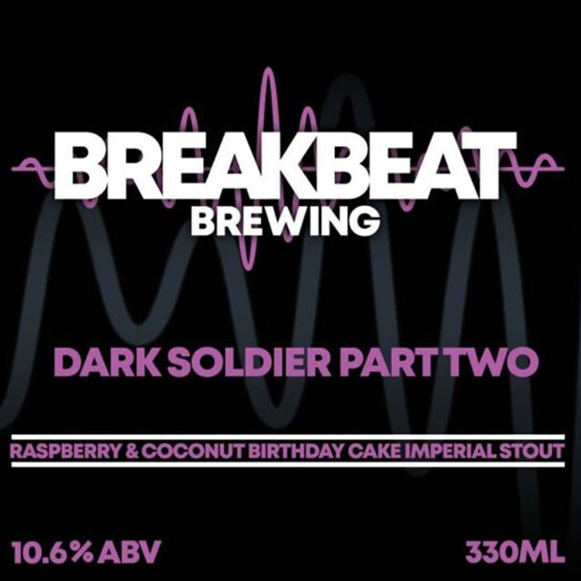 Dark Soldier Part Two beer artwork