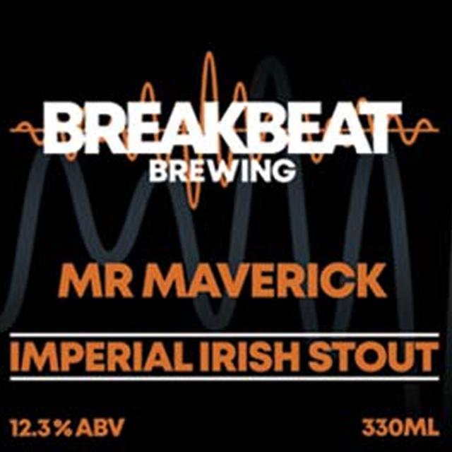 Mr Maverick beer artwork