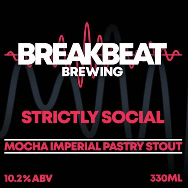Strictly Social beer artwork