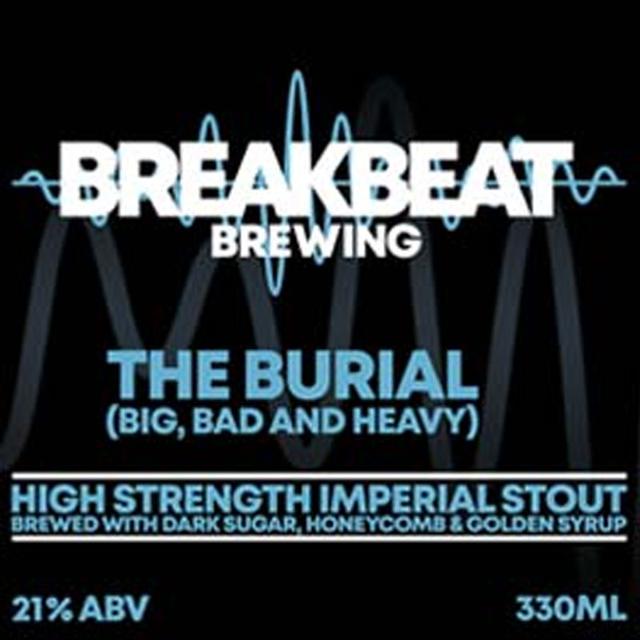The Burial (Big, Bad And Heavy) beer artwork