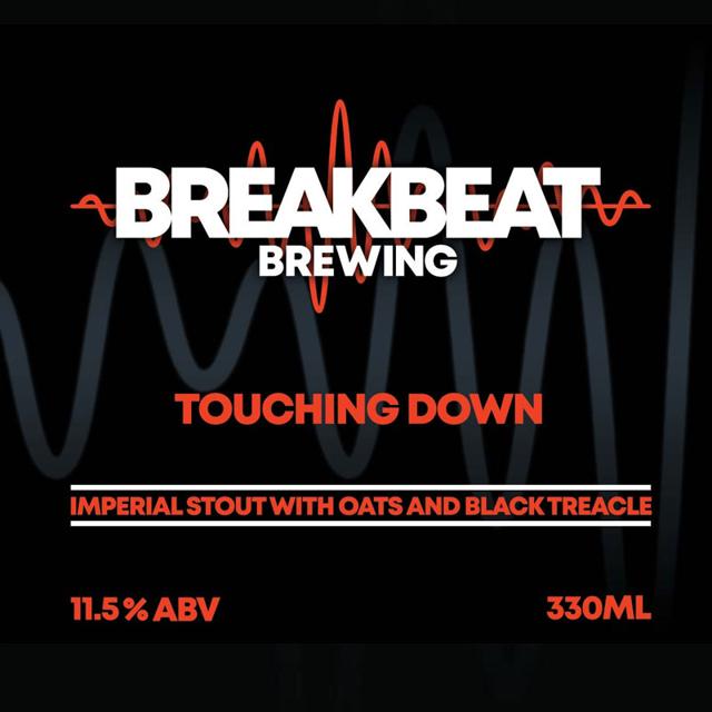 Touching Down beer artwork