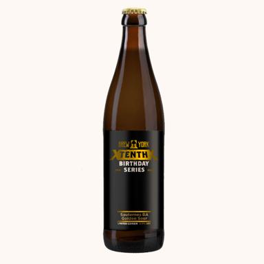 10th Birthday Sauternes BA Golden Sour beer artwork