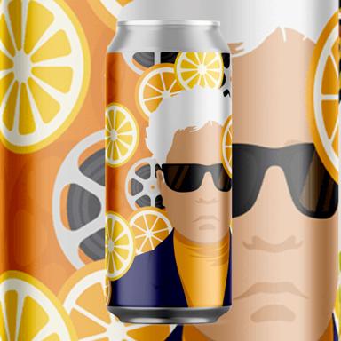 Citrus Cinema beer artwork