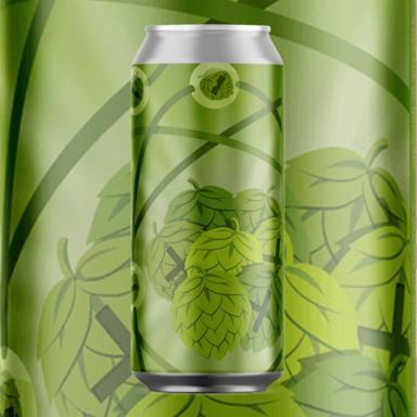 Hop Collider beer artwork