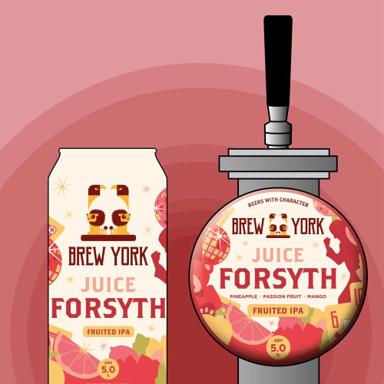 Juice Forsyth beer artwork