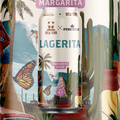 Lagerita beer artwork