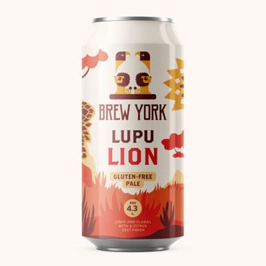 Lupu Lion beer artwork