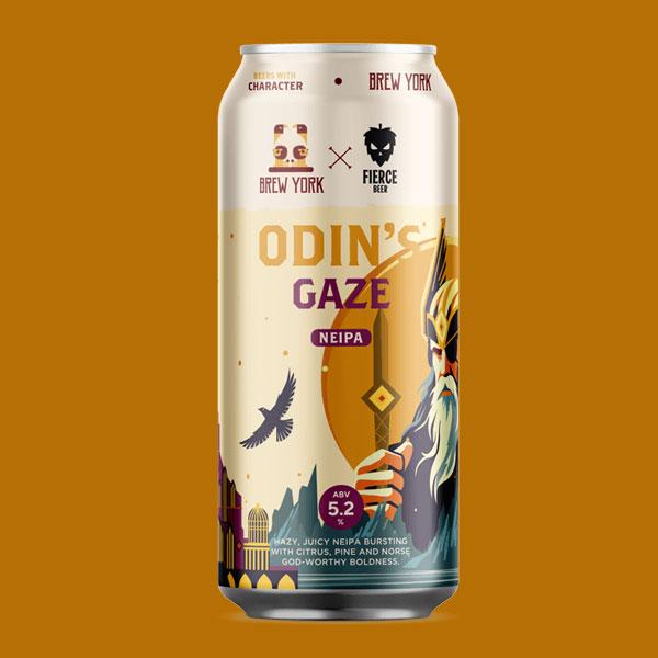 Odin's Gaze beer artwork
