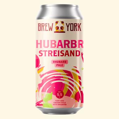 Rhubarbra Streisand beer artwork