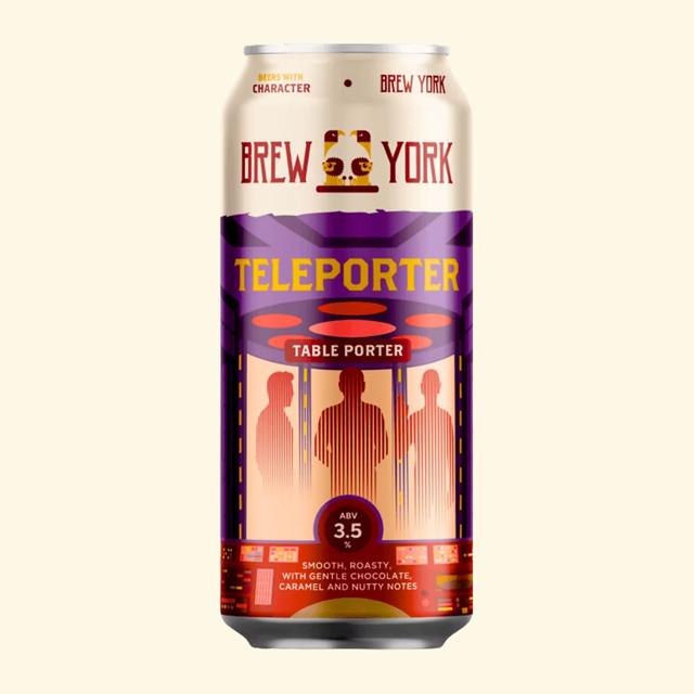Teleporter beer artwork