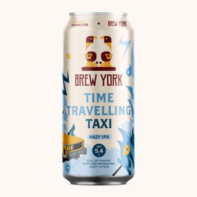 Time Travelling Taxi beer artwork