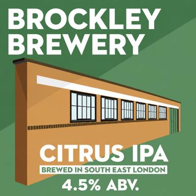 Citrus IPA beer artwork